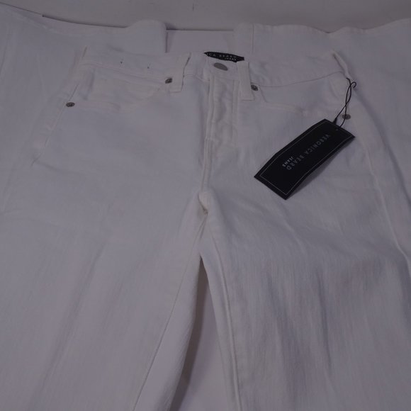 Veronica Beard Beverly Skinny Flare Jeans Sz 23 24 NWT 248 White - Picture 9 of 11